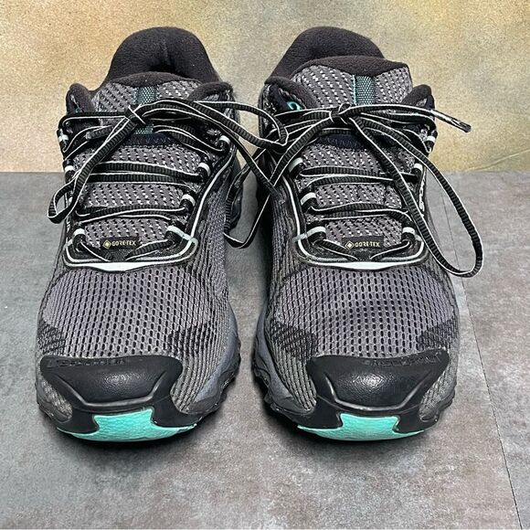 La Sportiva Wildcat 2.0 GTX Women's Running Shoes Charcoal/Aqua Size 7.5+ - Picture 6 of 16